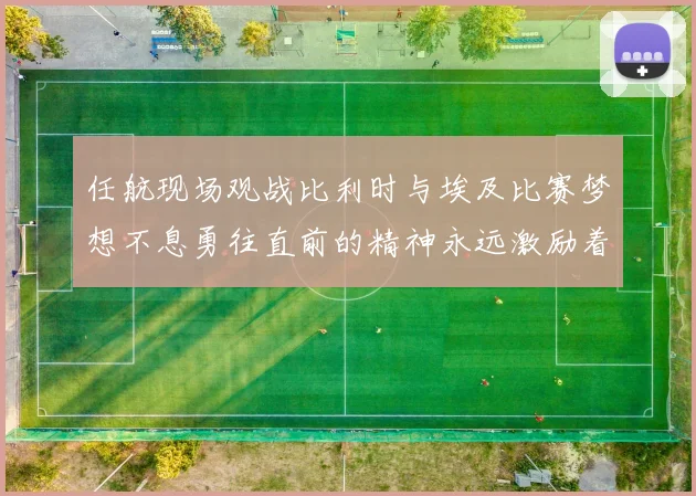 任航现场观战比利时与埃及比赛梦想不息勇往直前的精神永远激励着我们